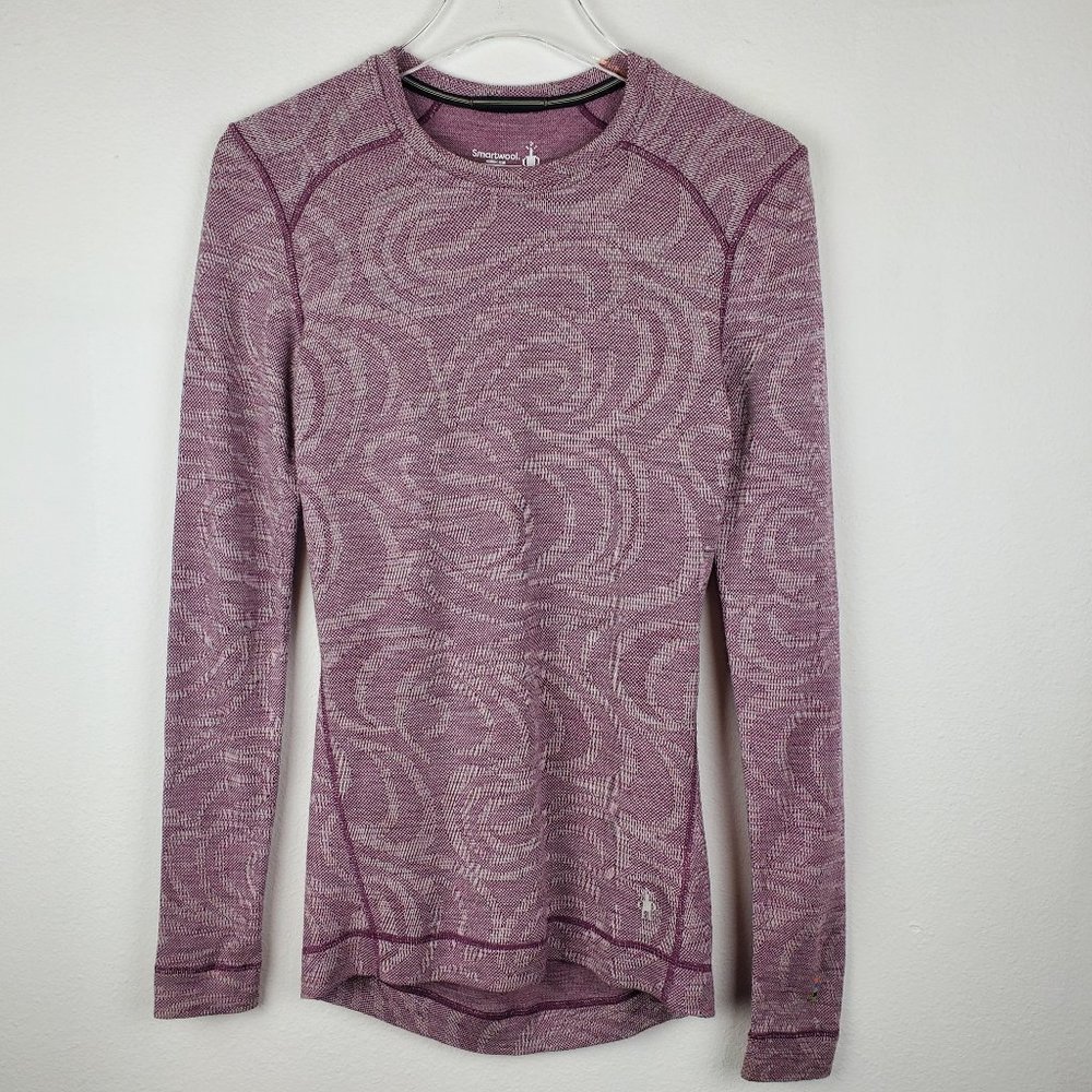 Smartwool Women's Long Sleeve Tee - Purple